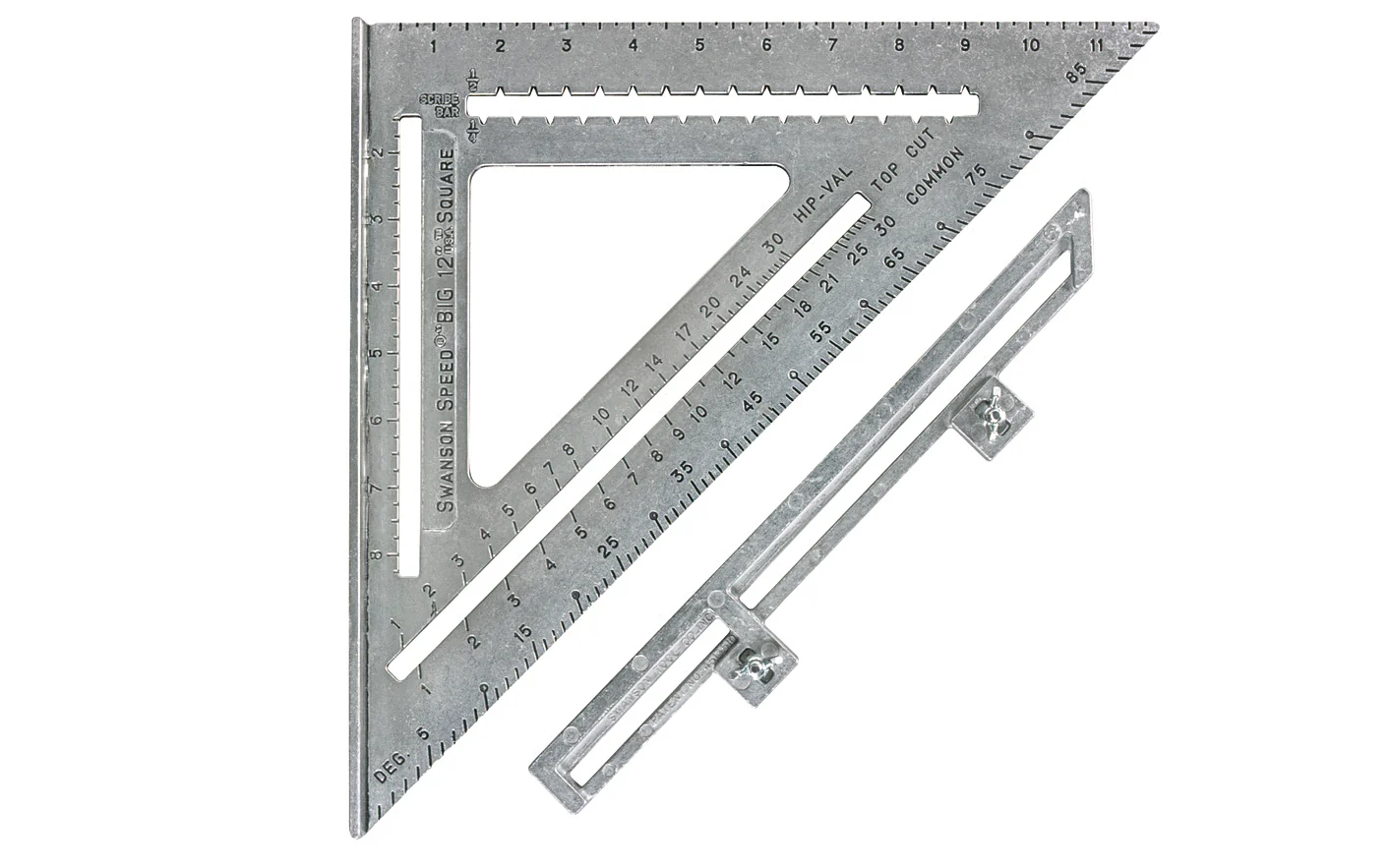Swanson "Big 12" Speed Square With Layout Bar ~ 12" Size