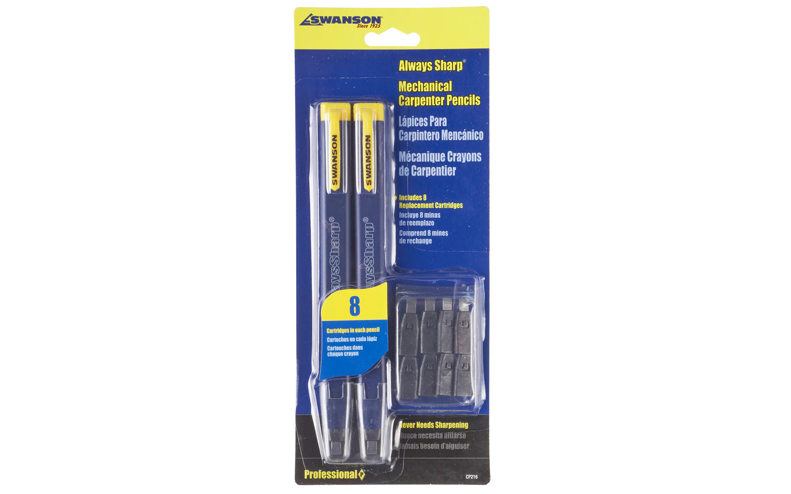 Swanson Mechanical Carpenter Pencils - 2 Pack - Image 2