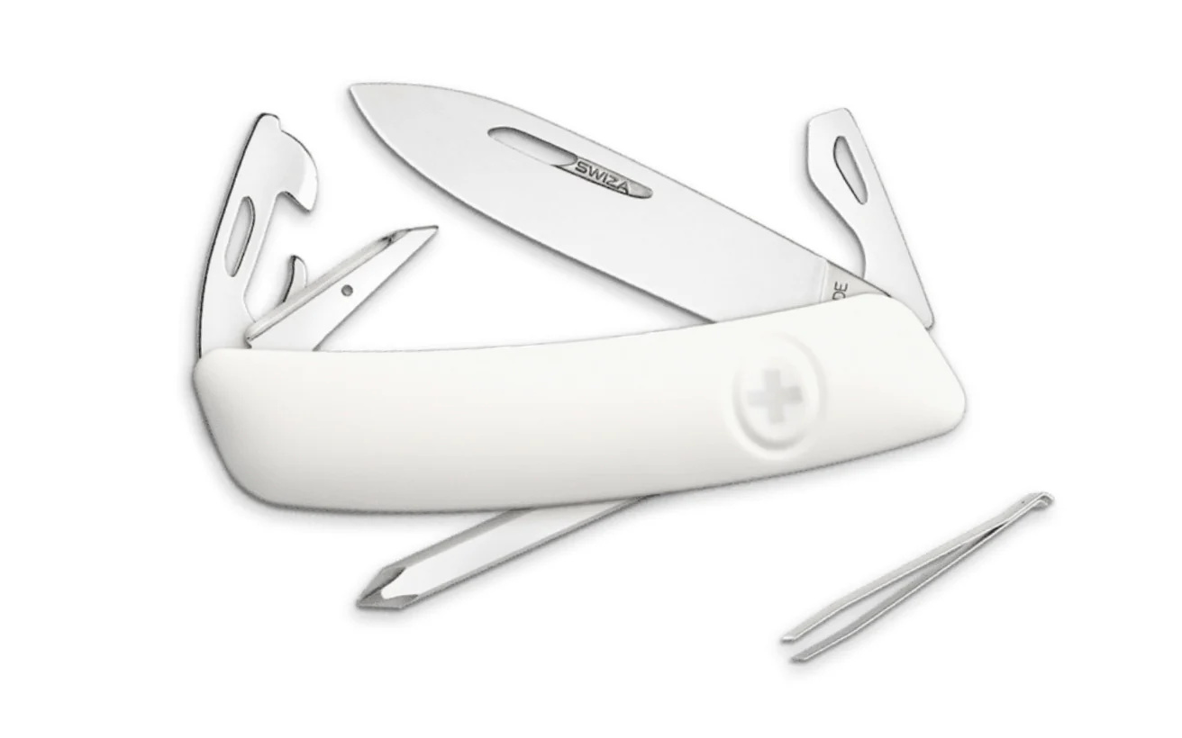 Swiza D04 White Swiss Multi-Tool Knife
