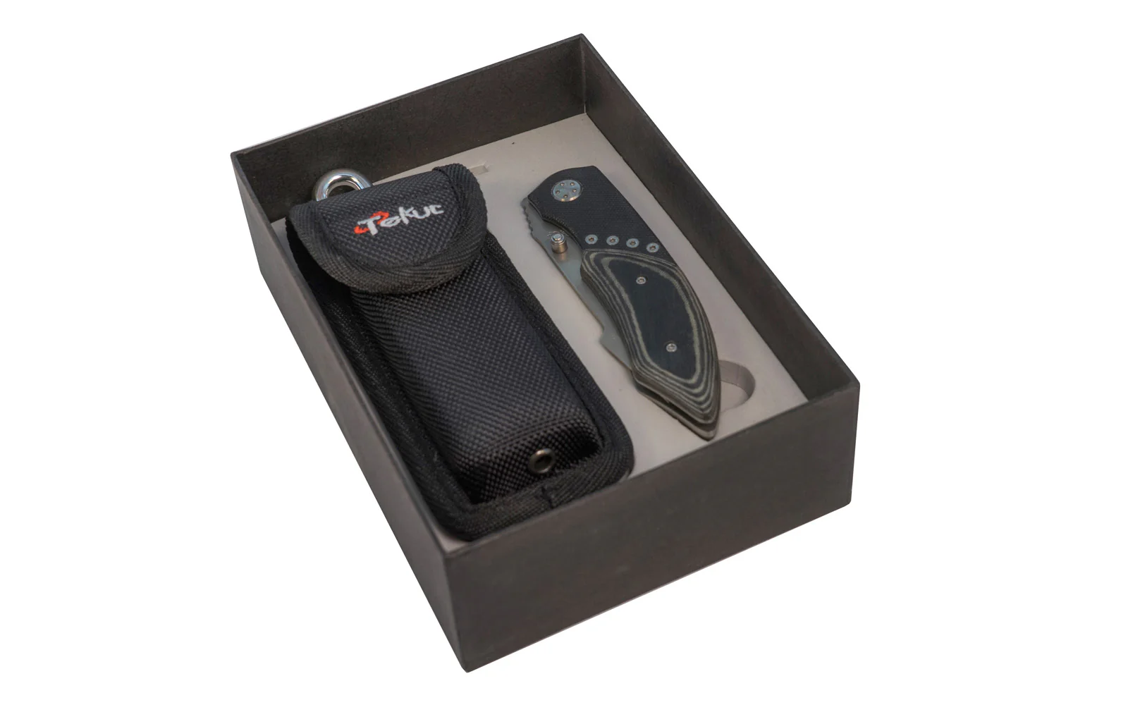 Tekut "Gent-A" Folding Pocket Knife with Case - Image 2
