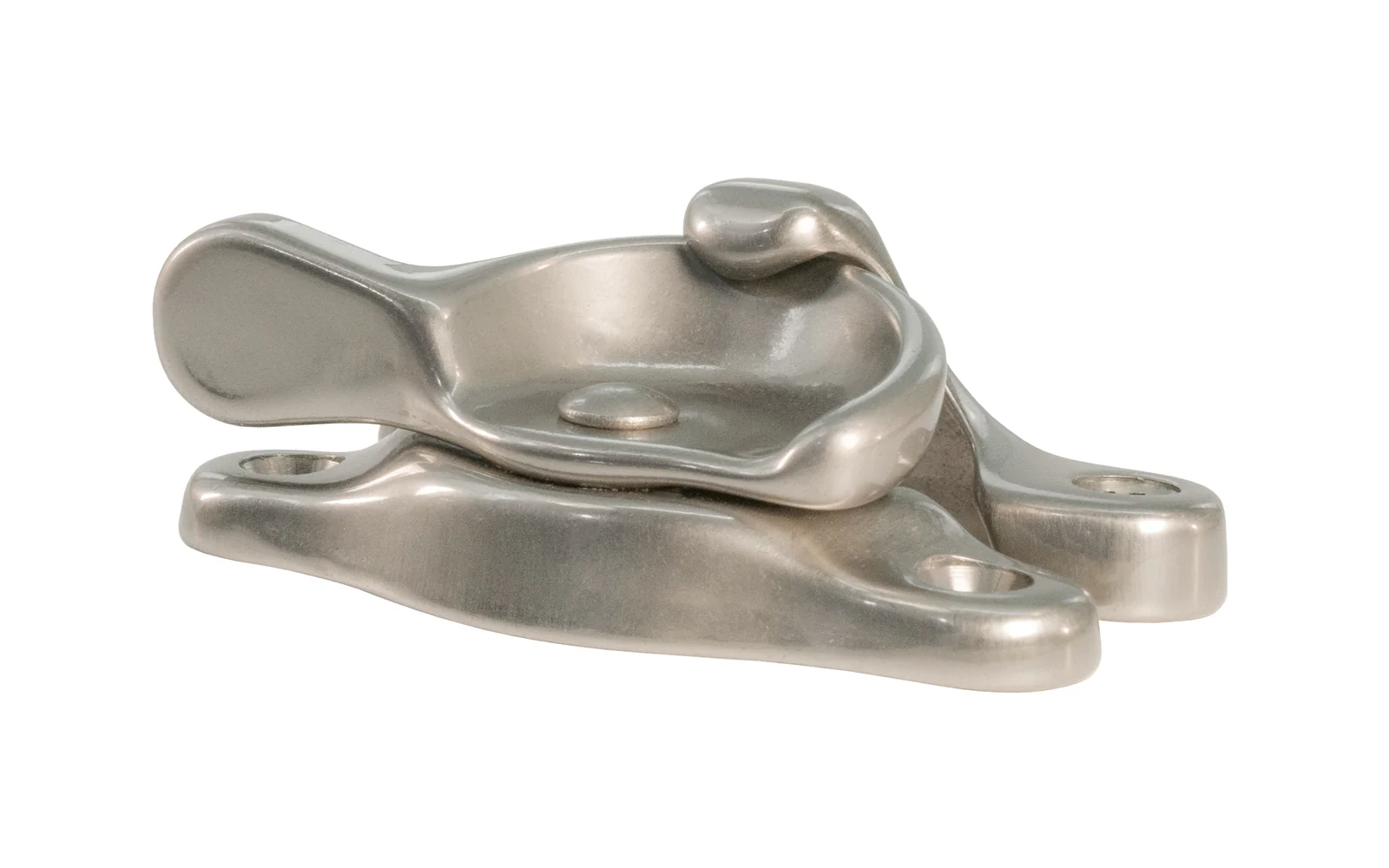 Classic Solid Brass Sash Lock ~ Regular Size - Image 3