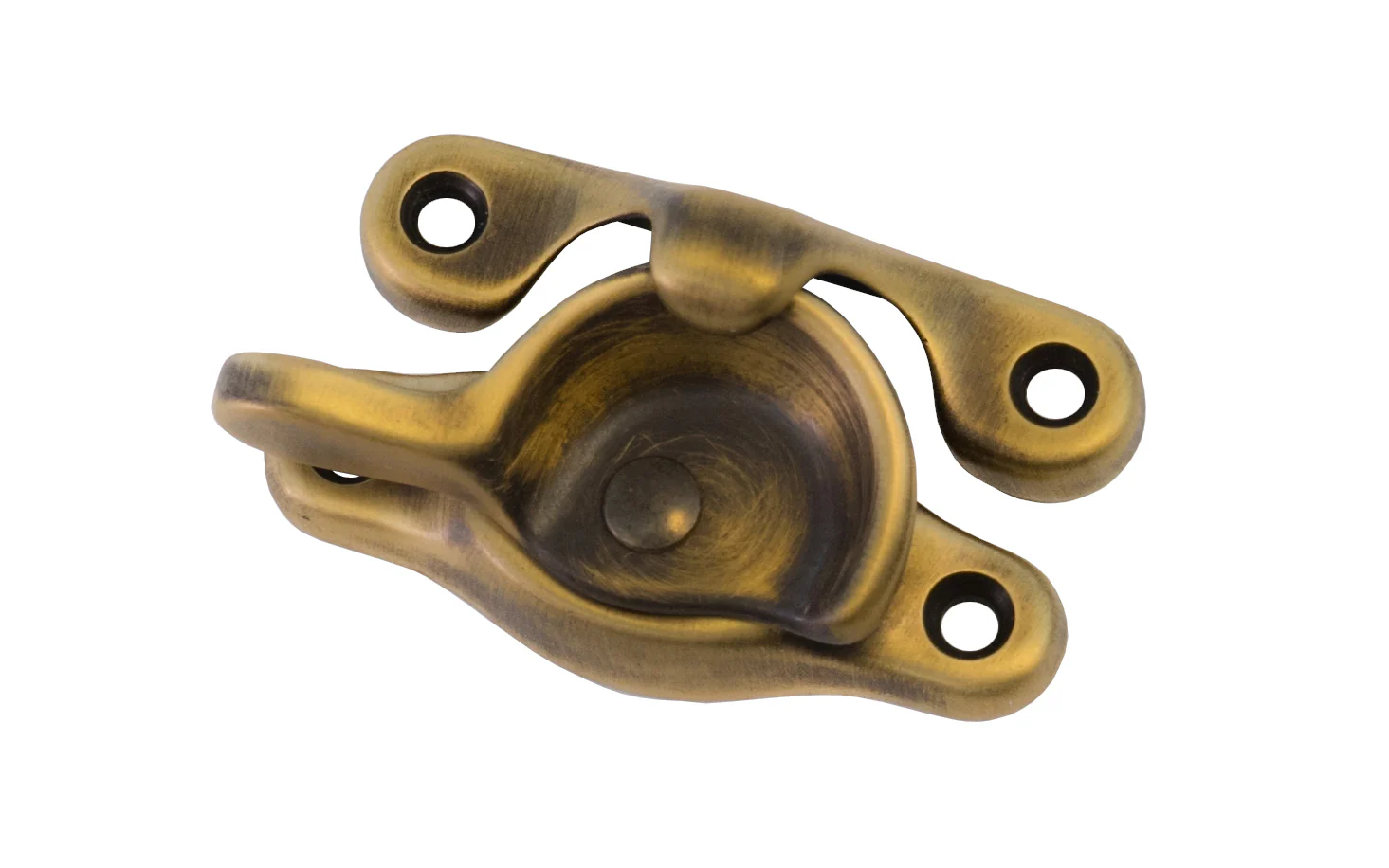 Classic Solid Brass Sash Lock ~ Regular Size - Image 5