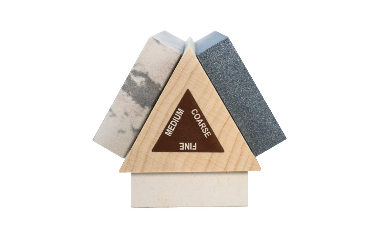 Tri-Hone Sharpening Kit Silicon Carbide & Soft/Hard Arkansas Stones ~ 4" x 1-5/8" - Image 2