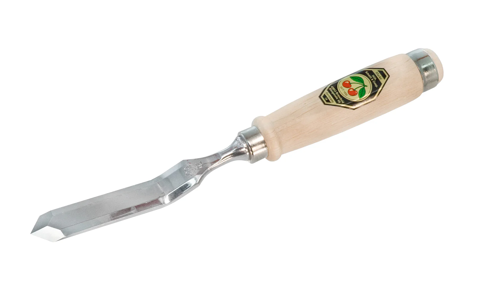 Two Cherries 45° Cranked & Skew Bevel Edge Chisel - Double Sided - 20 mm