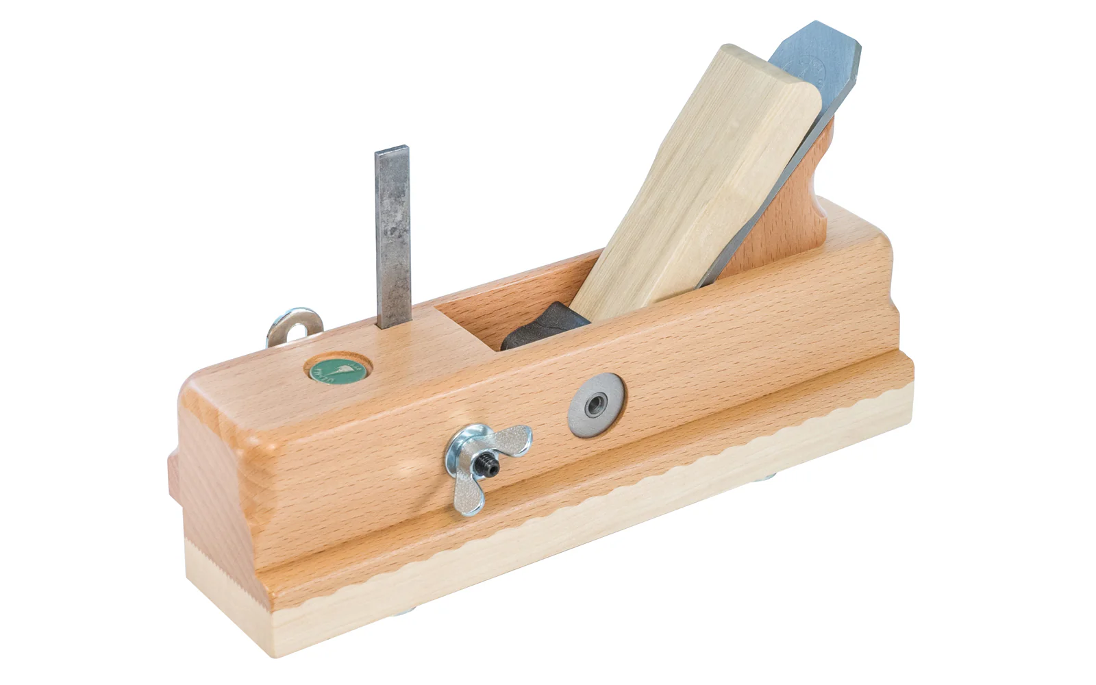Ulmia Filletster Plane with Single Iron ~ White Beech Sole - Image 2