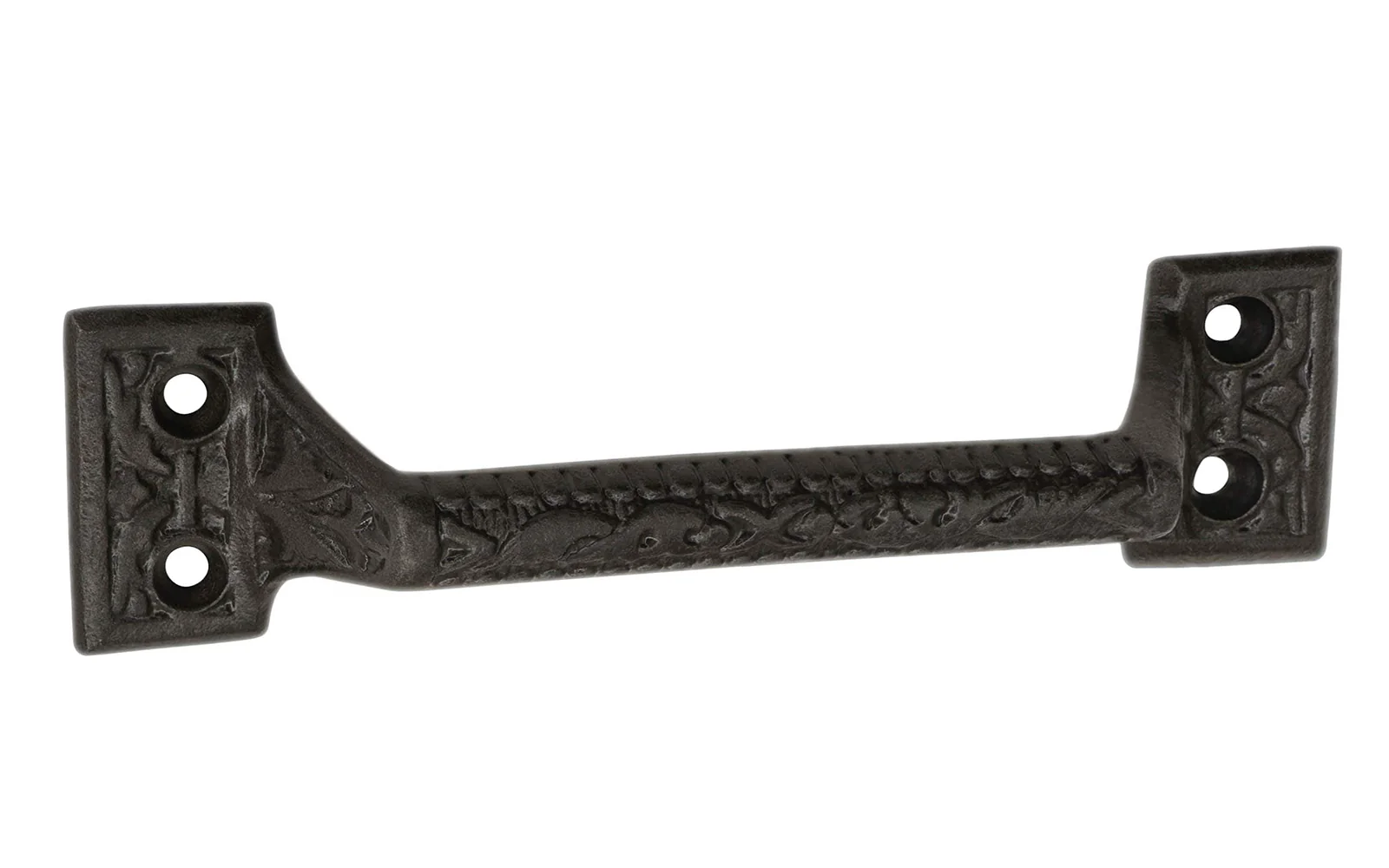 Cast Iron Victorian Door Pull ~ 5-1/8" On Centers - Image 4