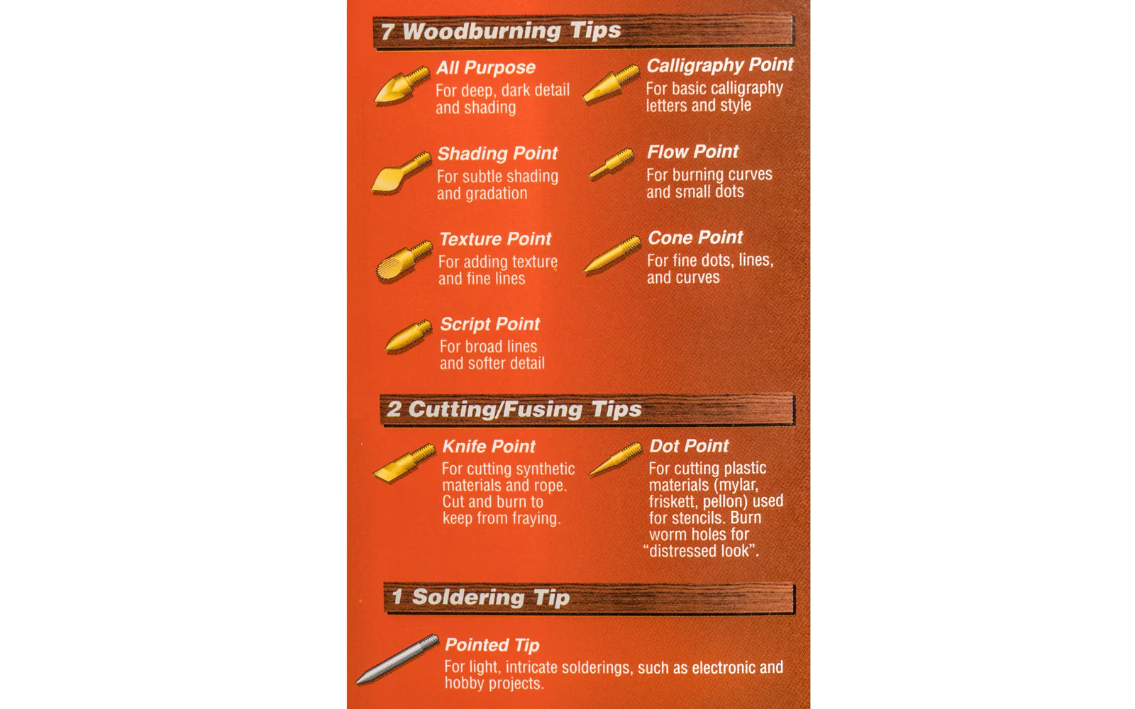 Wall Lenk 10-in-1 Woodburning Tool Kit ~ L101KB - Image 5
