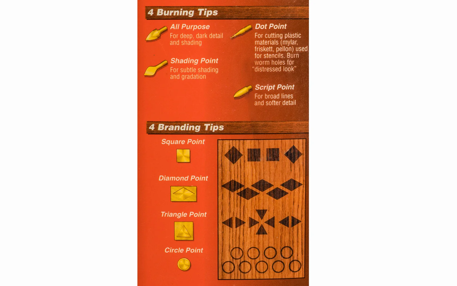 Wall Lenk 8-in-1 Woodburning & Branding Kit ~ L30BBK - Image 5
