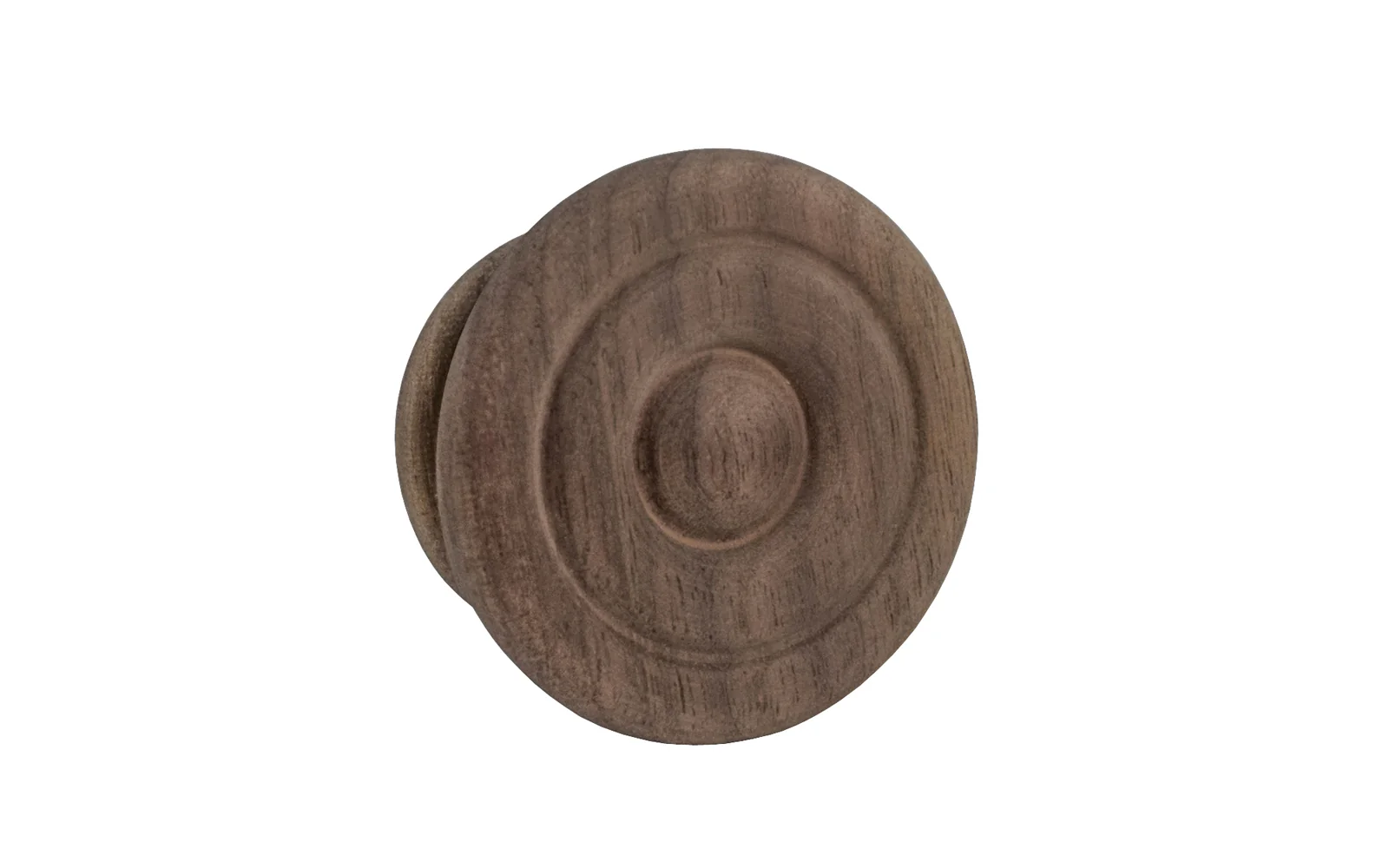 Walnut Wood Cabinet Knob with Ring-Design - Image 3