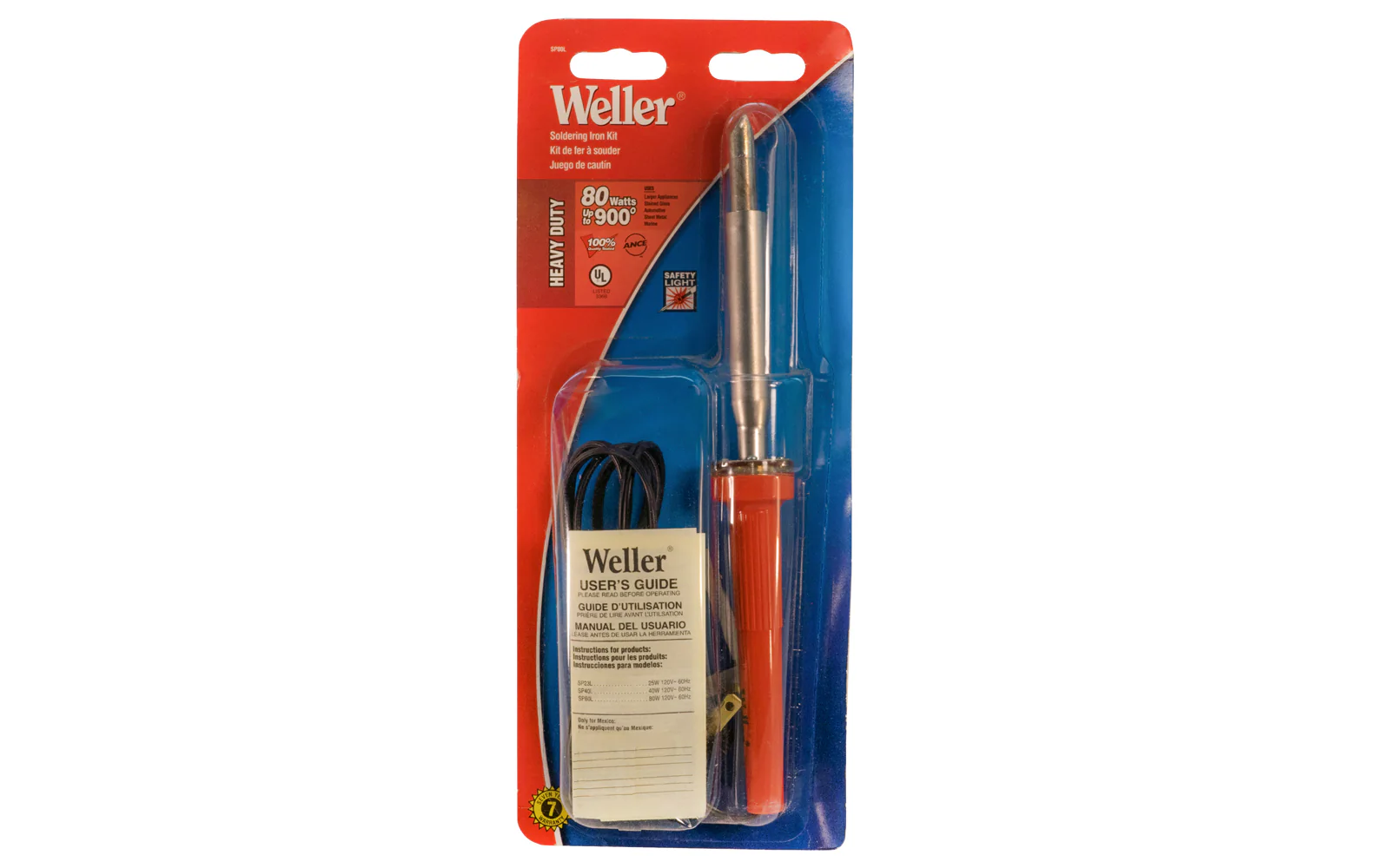 Weller 80W Heavy Duty Soldering Iron Kit