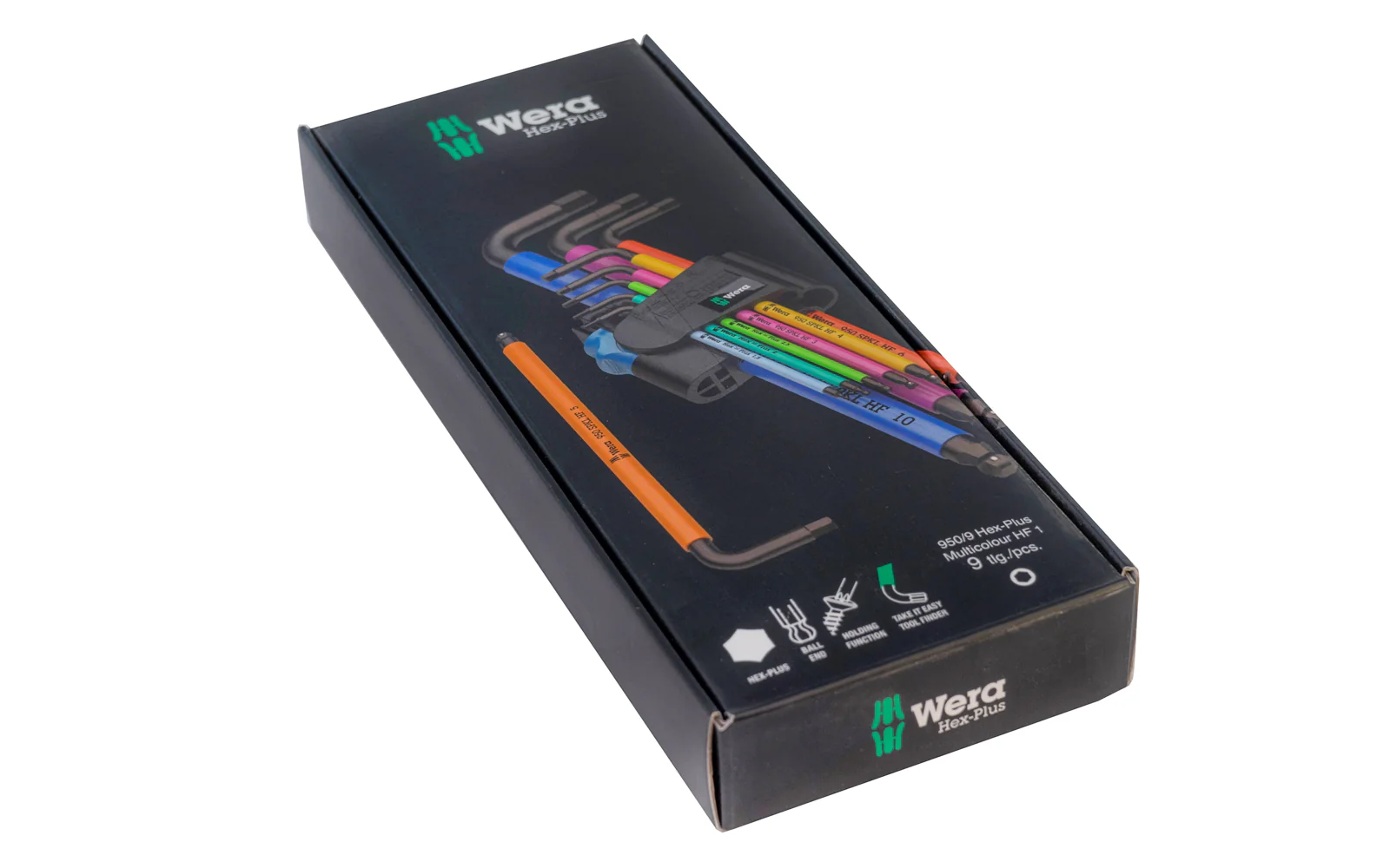 Wera Multi-Color L-Key Wrench Set - Image 2