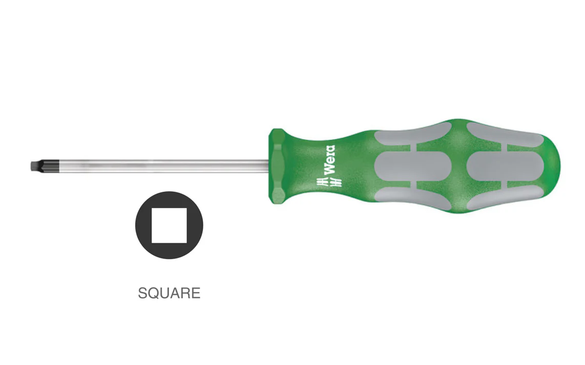 Wera No. 0 Square Drive Screwdriver - Image 2