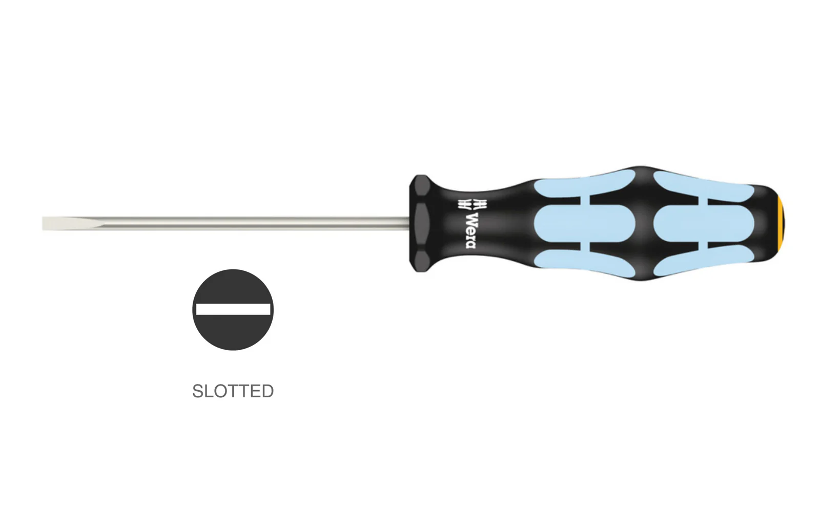 Wera Stainless Slotted Screwdriver - Image 2