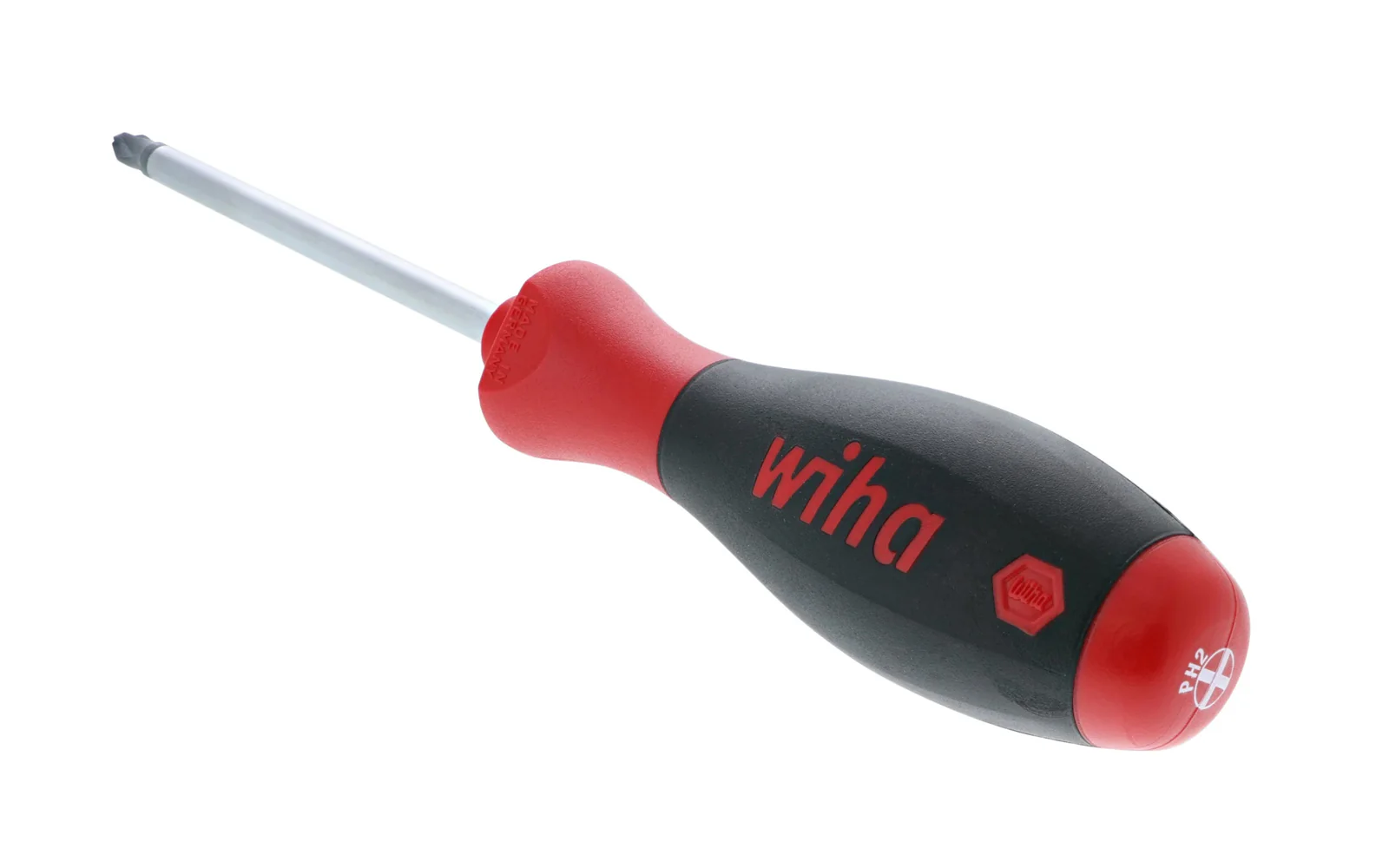Wiha #2 Phillips Screwdriver with "SoftFinish" Grip - Image 2