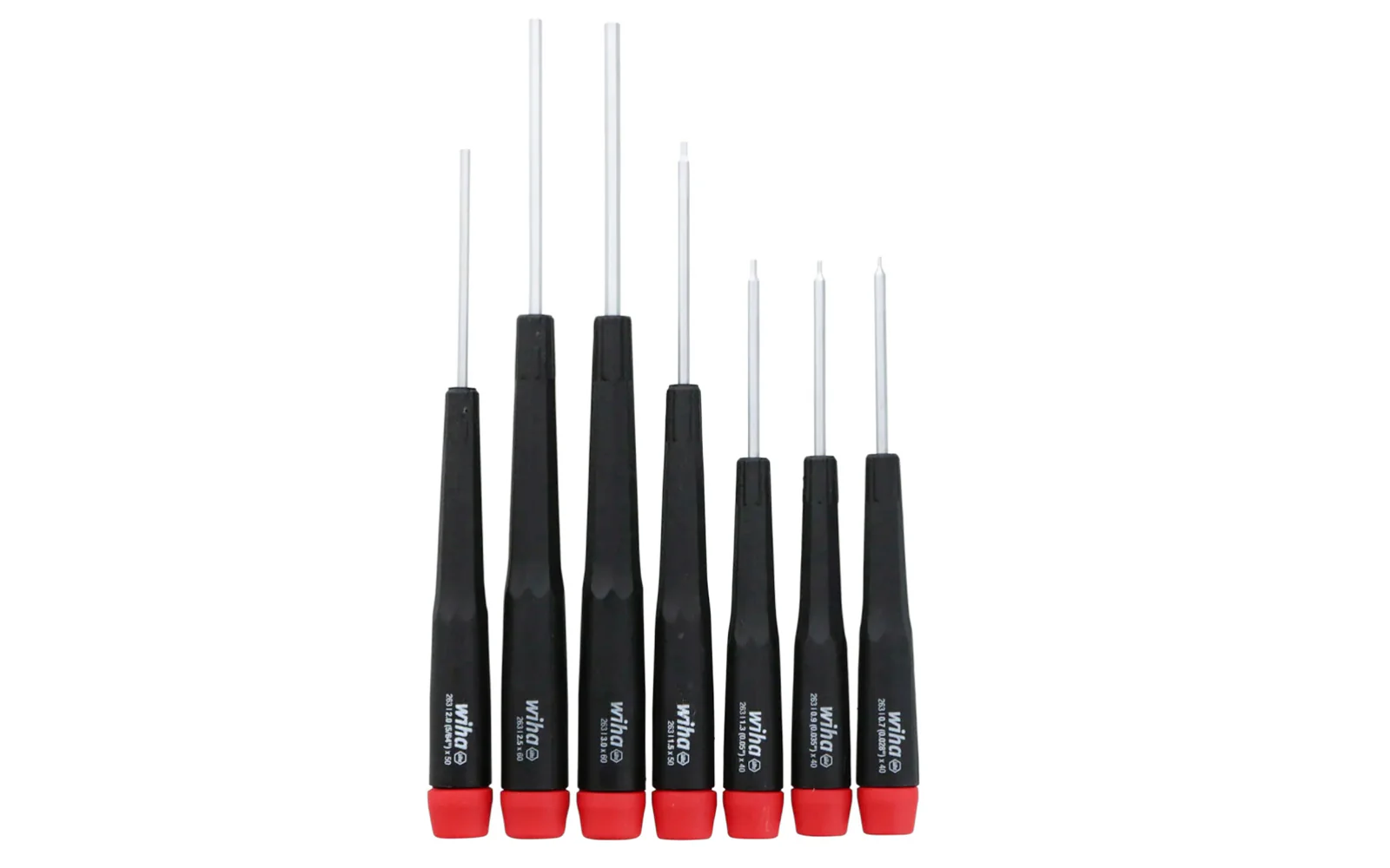 Wiha 7-Piece Metric Hex Driver Set - Image 3