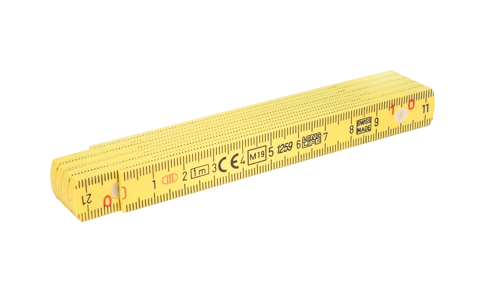 Wiha Pocket-Sized Inch/Metric Inside Reading Folding Ruler "MaxiFlex" ~ 61601 - Image 2