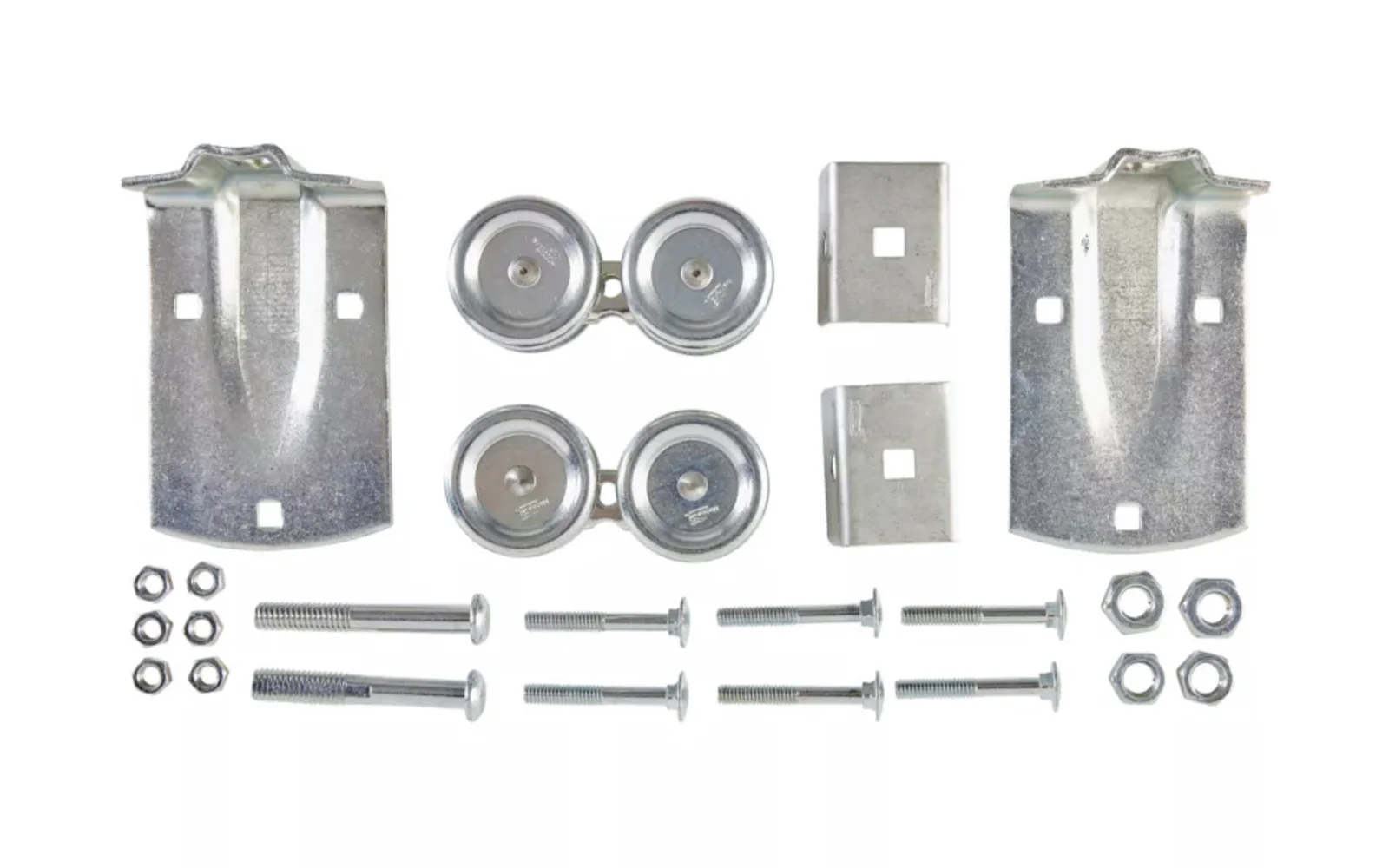 Zinc-Plated Box Rail Hanger Set - N112-102 - Image 2