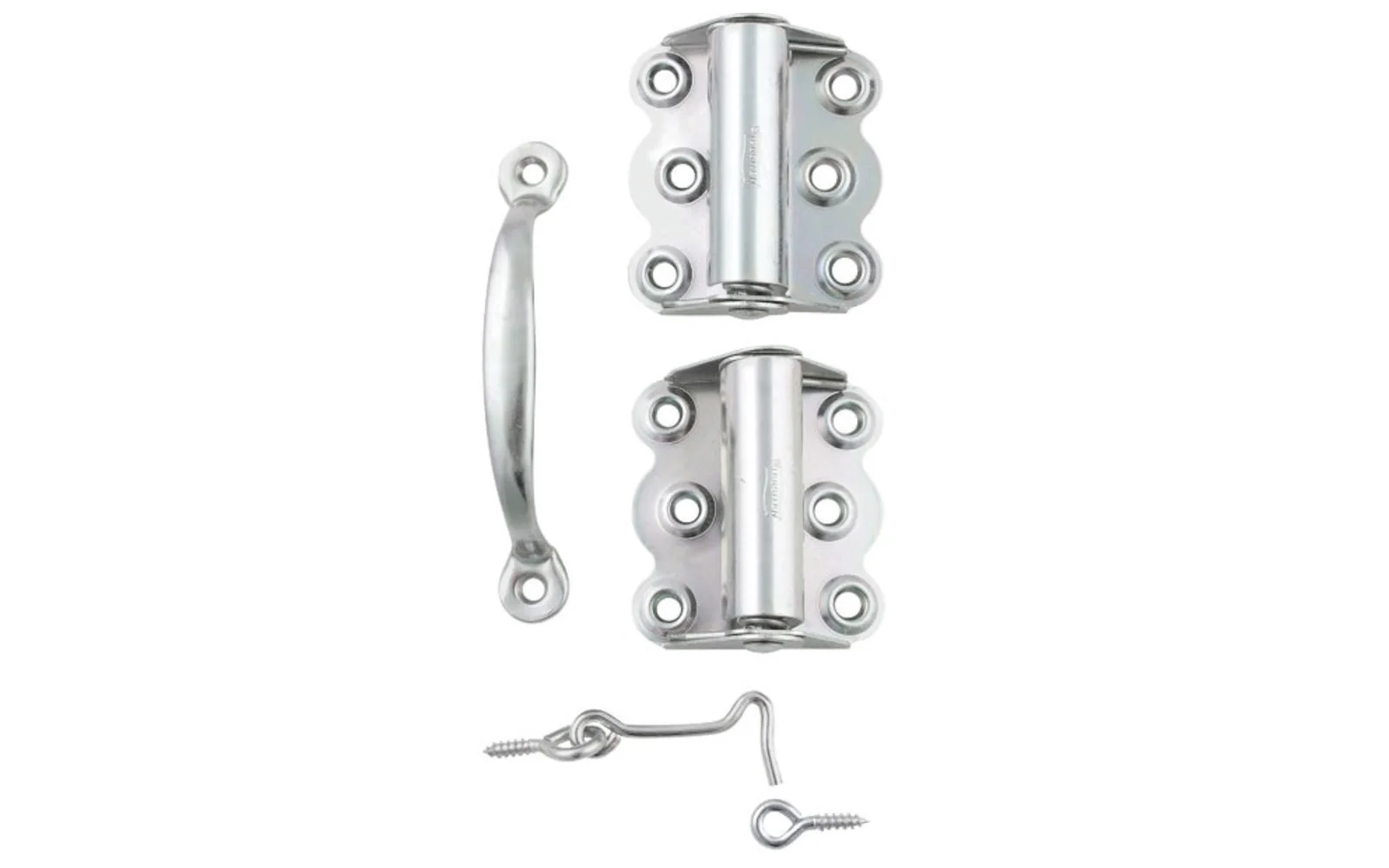 Zinc Plated Steel Screen / Storm Door Set