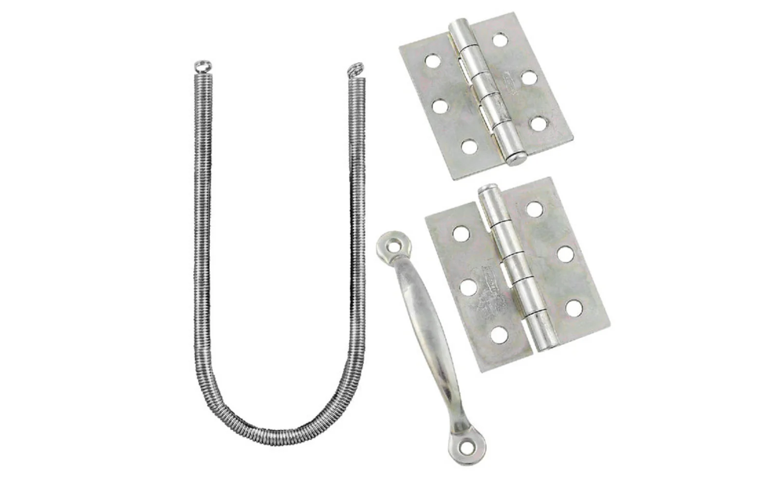 Zinc Plated Steel Screen / Storm Door Set